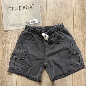 Little Bipsy Raw edge Cargo Short - 8yr